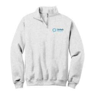 Unitek College Quarter-Zip Sweatshirt - Ash