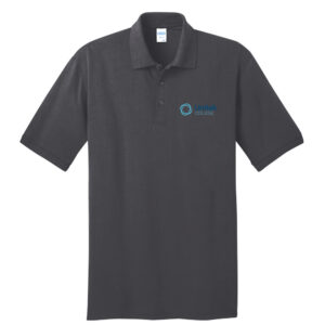 Unitek College Port & Co Charcoal Gray Polo