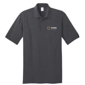 Unitek Learning Port & Co Charcoal Gray Polo
